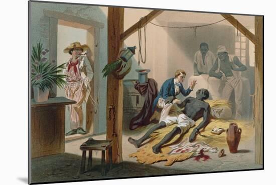 The Death of Uncle Tom-Adolphe Jean-baptiste Bayot-Mounted Giclee Print