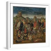 The Death of Uriah the Hittite-Bernardino Luini-Framed Giclee Print