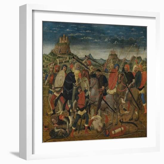 The Death of Uriah the Hittite-Bernardino Luini-Framed Giclee Print