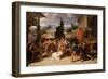 The Death of Virginia, c.1800-Guillaume Lethiere-Framed Giclee Print