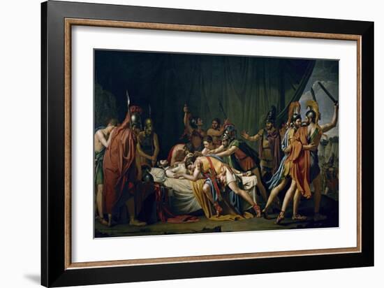 The Death of Viriatus, King of the Lusitani, 1807-Jose De Madrazo Y Agudo-Framed Giclee Print