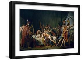 The Death of Viriatus, King of the Lusitani, 1807-Jose De Madrazo Y Agudo-Framed Giclee Print