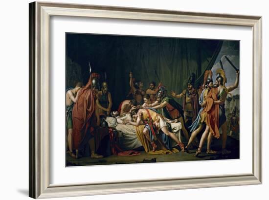 The Death of Viriatus, King of the Lusitani, 1807-Jose De Madrazo Y Agudo-Framed Giclee Print