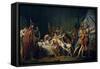 The Death of Viriatus, King of the Lusitani, 1807-Jose De Madrazo Y Agudo-Framed Stretched Canvas