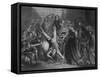 'The Death of Wat Tyler', 1859-John Rogers-Framed Stretched Canvas