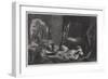 The Death of William the Conqueror-Sir John Gilbert-Framed Giclee Print