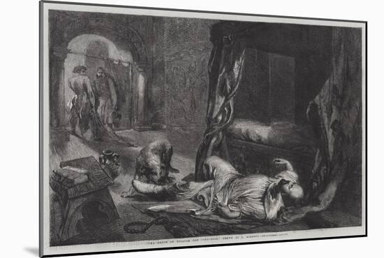 The Death of William the Conqueror-Sir John Gilbert-Mounted Giclee Print