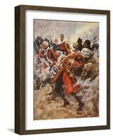 The Death of Wolfe-Arthur C. Michael-Framed Giclee Print