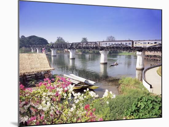 The Death Railway Bridge on the River Kwai (Saphan Mae Nam Khwae Yai), Kanchanaburi, Thailand-Gavin Hellier-Mounted Photographic Print