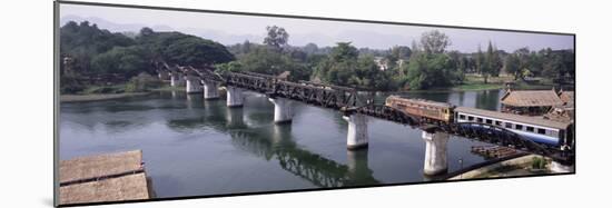 The Death Railway Bridge on the River Kwai (Saphan Mae Nam Khwae Yai), Kanchanaburi, Thailand-Gavin Hellier-Mounted Photographic Print