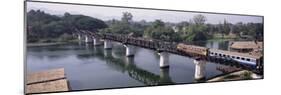 The Death Railway Bridge on the River Kwai (Saphan Mae Nam Khwae Yai), Kanchanaburi, Thailand-Gavin Hellier-Mounted Photographic Print