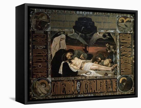 The Death Shroud, 1896-Viktor Mikhaylovich Vasnetsov-Framed Stretched Canvas