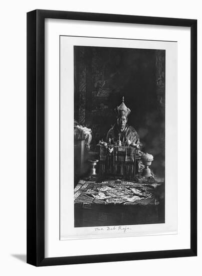 The Deb Raja, Bhutan, 1903-04-John Claude White-Framed Giclee Print