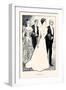The Debutante-Charles Dana Gibson-Framed Art Print