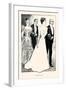 The Debutante-Charles Dana Gibson-Framed Art Print