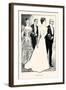 The Debutante-Charles Dana Gibson-Framed Art Print