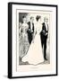 The Debutante-Charles Dana Gibson-Framed Art Print