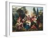 The Decameron, 1837-Franz Xaver Winterhalter-Framed Giclee Print