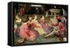 The Decameron, 1916-John William Waterhouse-Framed Stretched Canvas