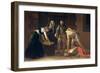 The Decapitation of St. John the Baptist, 1608 (Detail)-Caravaggio-Framed Giclee Print