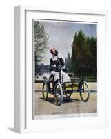 The Decauville Voiturelle, C1898-1903-Goupil-Framed Giclee Print