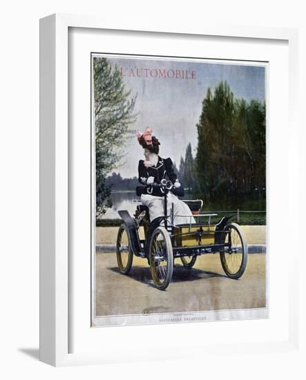 The Decauville Voiturelle, C1898-1903-Goupil-Framed Giclee Print