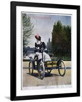 The Decauville Voiturelle, C1898-1903-Goupil-Framed Giclee Print