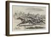 The Deciding Heat for the Cesarewitch Stakes, 1857-Harry Hall-Framed Giclee Print