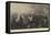 The Decisive Charge of the Life Guards at the Battle of Waterloo-Luke Clennell-Framed Stretched Canvas