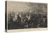 The Decisive Charge of the Life Guards at the Battle of Waterloo-Luke Clennell-Stretched Canvas