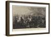 The Decisive Charge of the Life Guards at the Battle of Waterloo-Luke Clennell-Framed Giclee Print