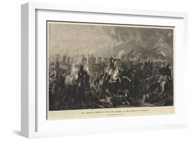 The Decisive Charge of the Life Guards at the Battle of Waterloo-Luke Clennell-Framed Giclee Print