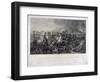 The Decisive Charge of the Life Guards at Waterloo, 1815, by William Bromley (1769-1842), 1821-Luke Clennell-Framed Giclee Print