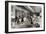 The Deck Cafe on the Titanic, 1912-null-Framed Photographic Print