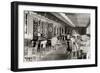 The Deck Cafe on the Titanic, 1912-null-Framed Photographic Print