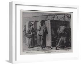 The Deck Shelters on the Guernsey Boat-Sydney Prior Hall-Framed Giclee Print