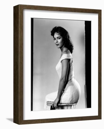 The Decks Ran Red, Dorothy Dandridge, 1958-null-Framed Photo