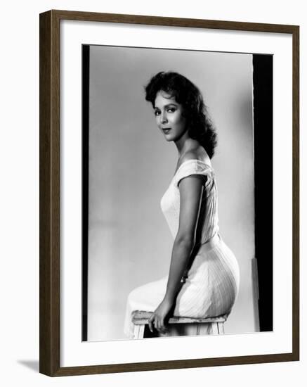 The Decks Ran Red, Dorothy Dandridge, 1958-null-Framed Photo