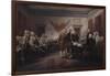 The Declaration of Independence, July 4, 1776, 1817-John Trumbull-Framed Giclee Print