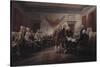 The Declaration of Independence, July 4, 1776, 1817-John Trumbull-Stretched Canvas