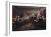 The Declaration of Independence, July 4, 1776, 1817-John Trumbull-Framed Giclee Print