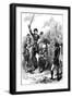 The Declaration of Independence Read to the American Army, 1776-null-Framed Giclee Print