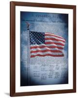 The Declaration of Independence-null-Framed Art Print