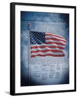 The Declaration of Independence-null-Framed Art Print