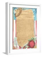 The Declaration of Independence-null-Framed Art Print