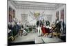 The Declaration of Independence-Currier & Ives-Mounted Giclee Print