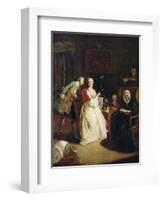 The Declaration of Love-Pietro Longhi-Framed Giclee Print