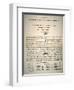 The Declaration of Texas Independence, Declared 2nd March, 1836-null-Framed Giclee Print