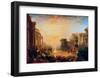 The Decline of the Carthaginian Empire-J M W Turner-Framed Giclee Print