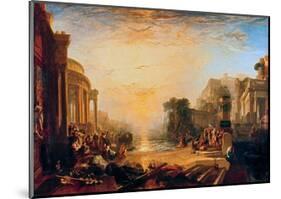 The Decline of the Carthaginian Empire-J M W Turner-Mounted Giclee Print